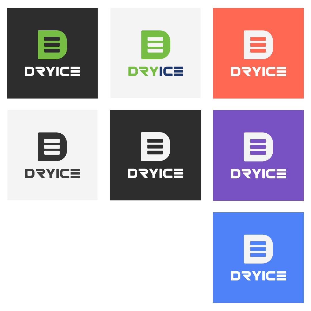 dryice logo colors