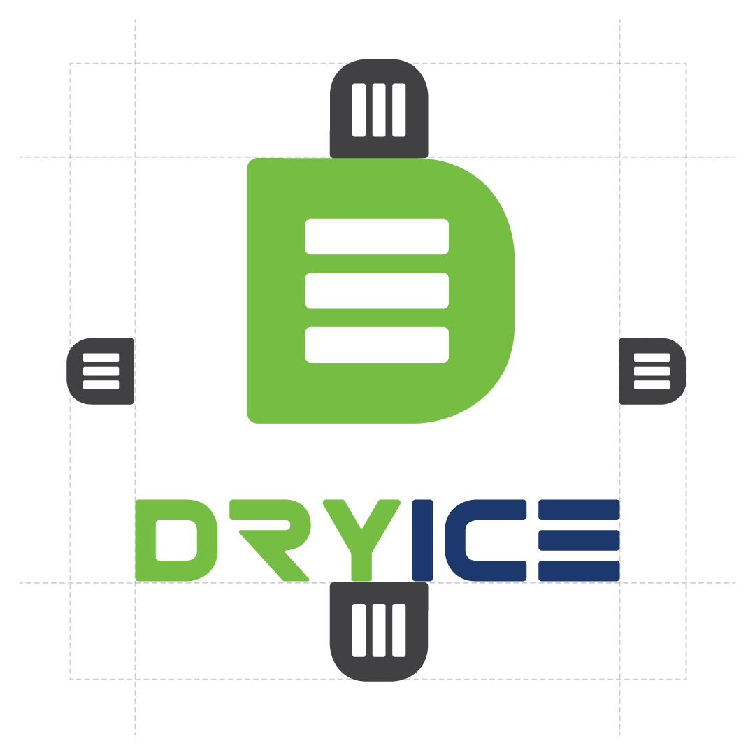 DryIce Logo Layout